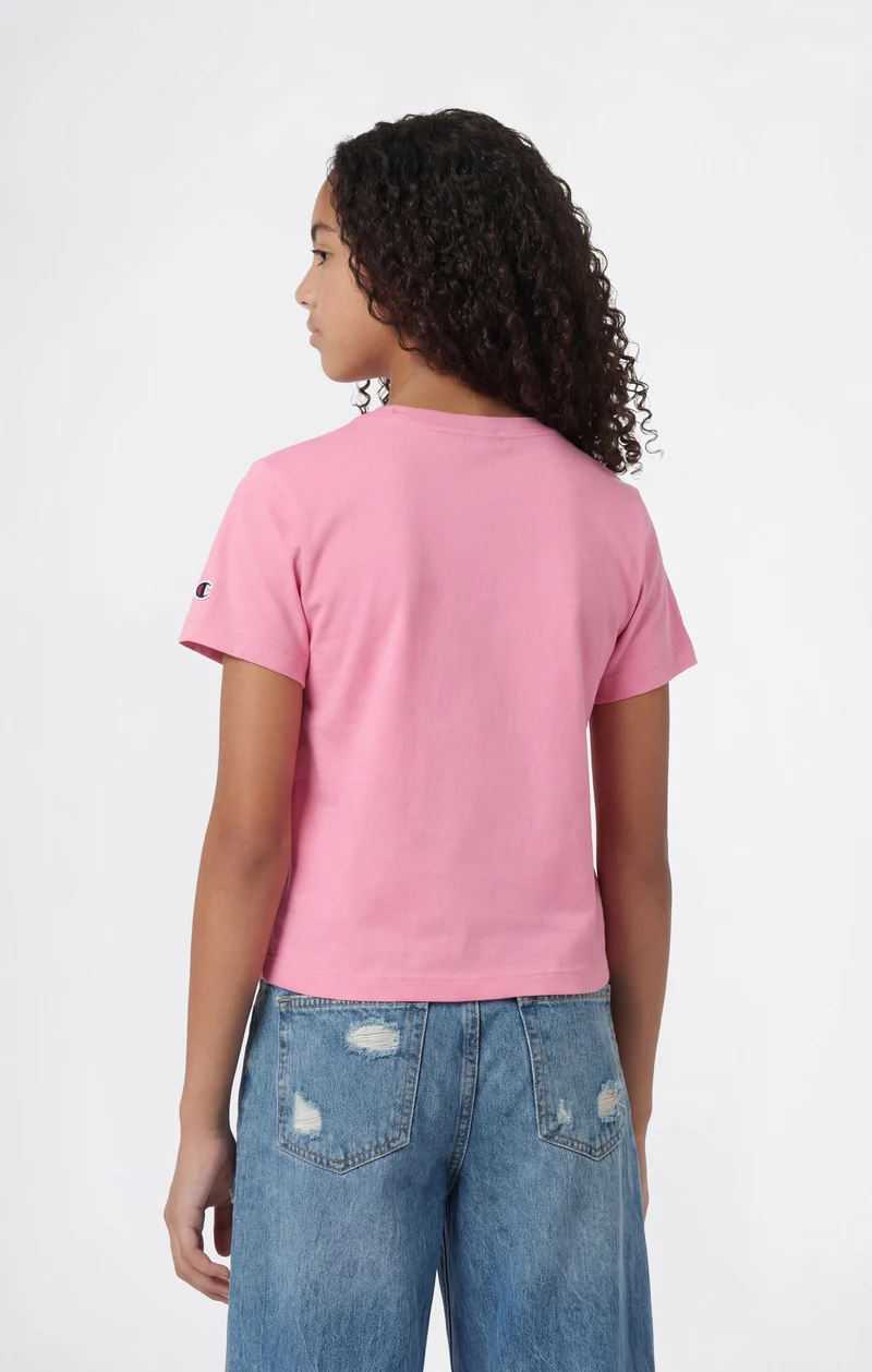 Girls’ Graphic Crewneck T-Shirt