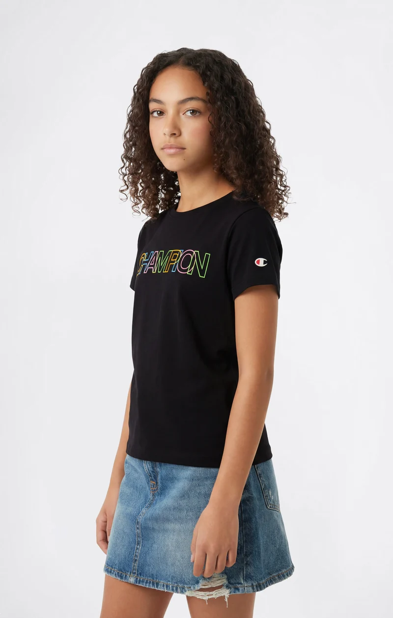 Girls’ Graphic Crewneck T-Shirt