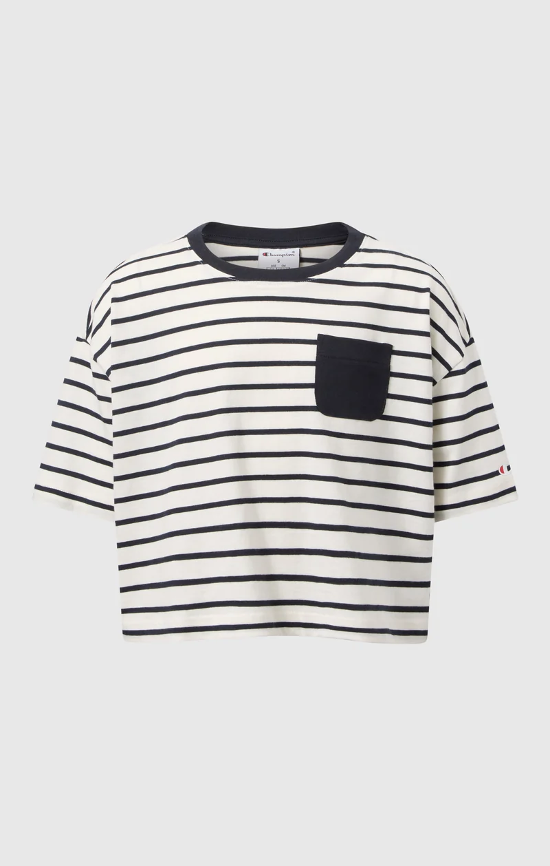 Girls’ Oversized Striped T-Shirt Icons