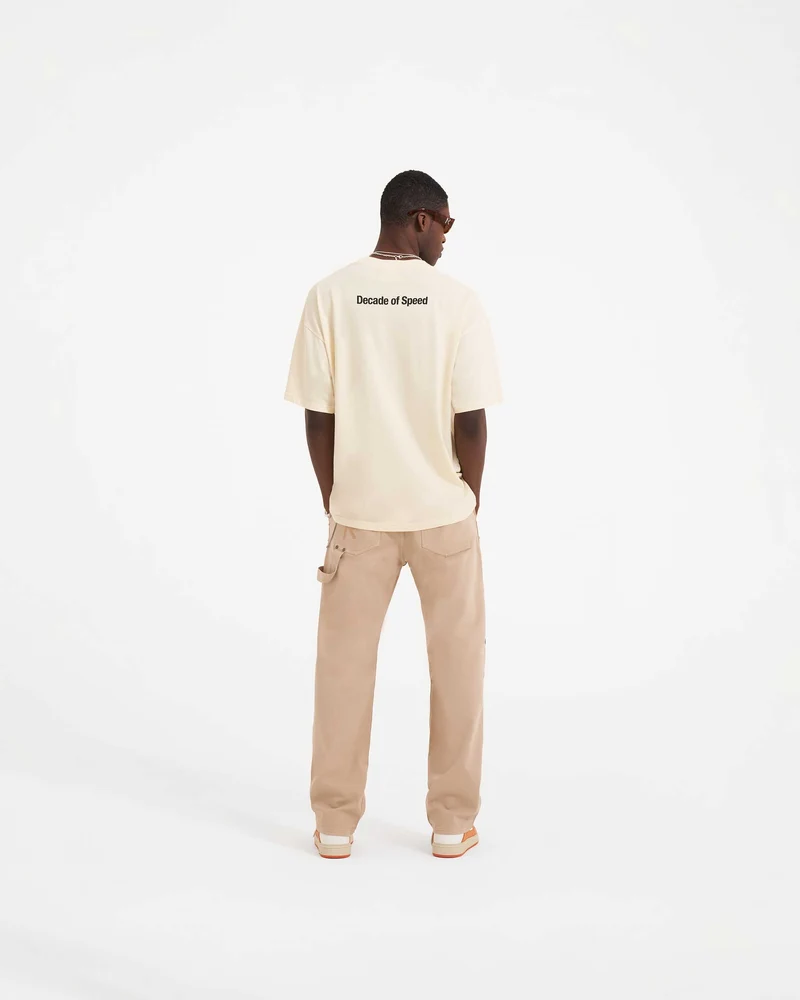 Decade Of Speed T-Shirt - Cream