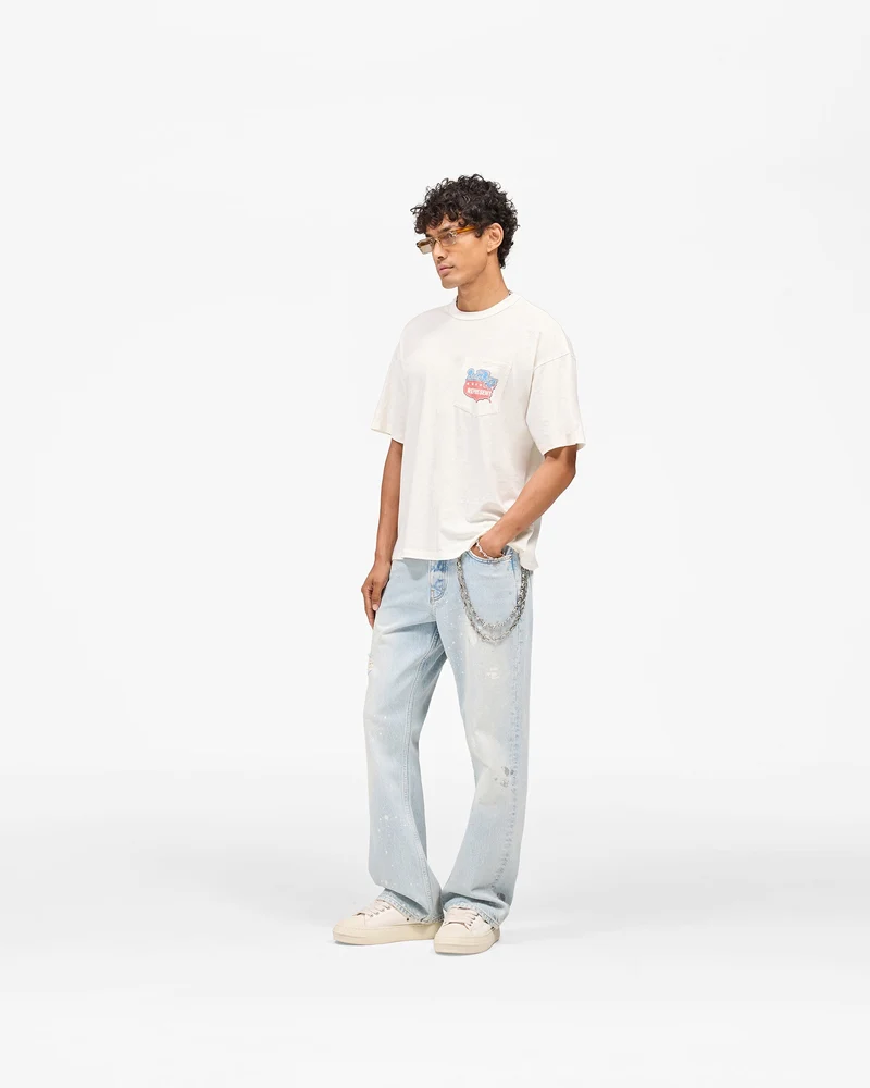 Represent x Beach Boys Americas Band T-Shirt - Flat White