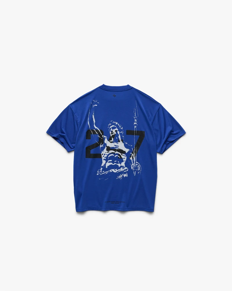 247 Stockholm Oversized T-Shirt - Blue