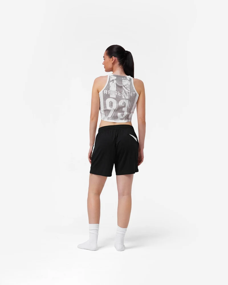 Printed Vest - Flat White