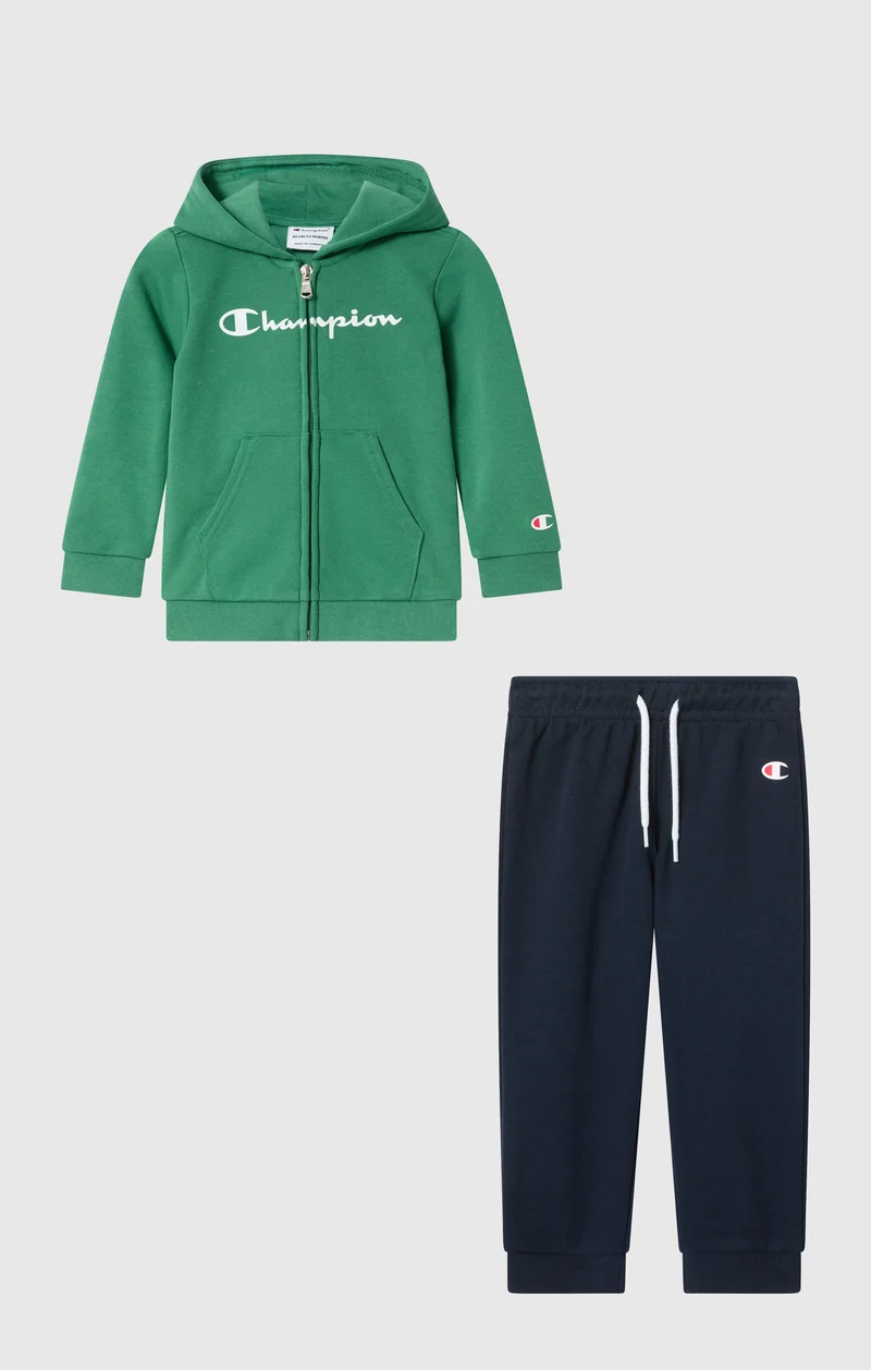 Baby Hooded Full Zip Tracksuit Set