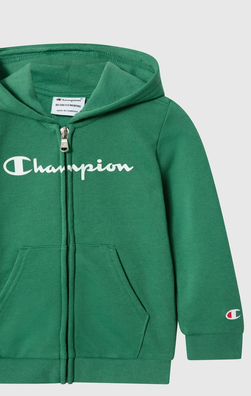 Baby Hooded Full Zip Tracksuit Set