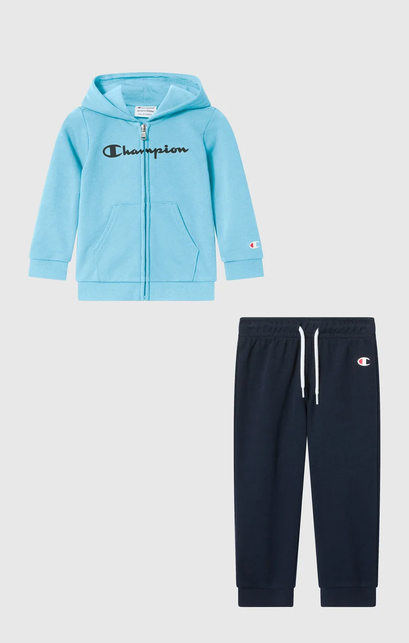 Baby Hooded Full Zip Tracksuit Set