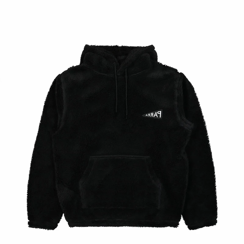 Mirrored Flag Logo Polar Fleece Hooded Pullover