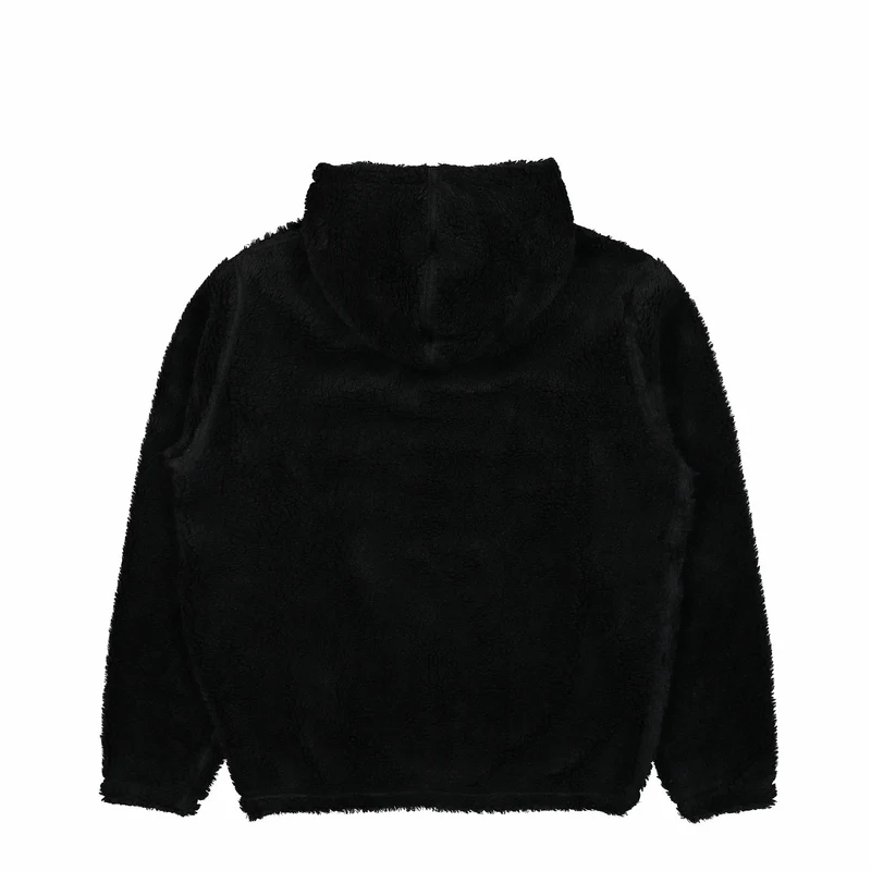 Mirrored Flag Logo Polar Fleece Hooded Pullover