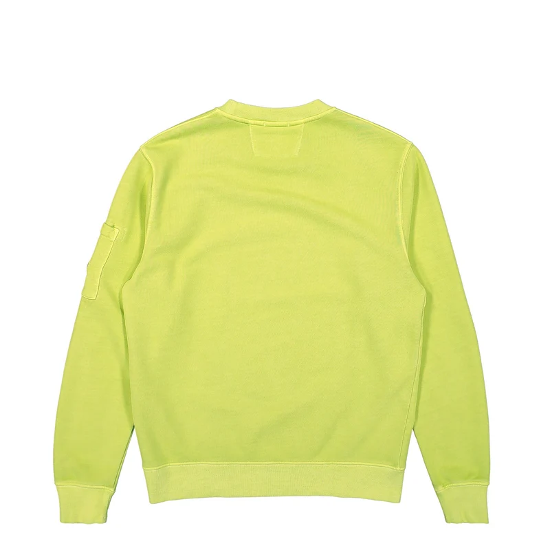 Brushed and Emerized Diagonal Fleece Sweatshirt