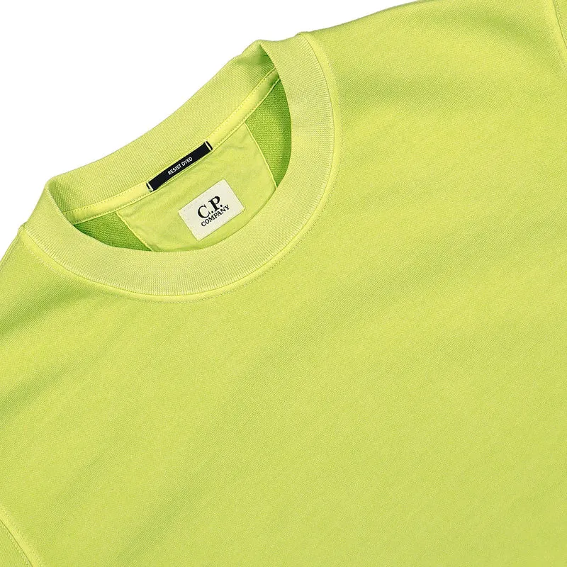 Brushed and Emerized Diagonal Fleece Sweatshirt
