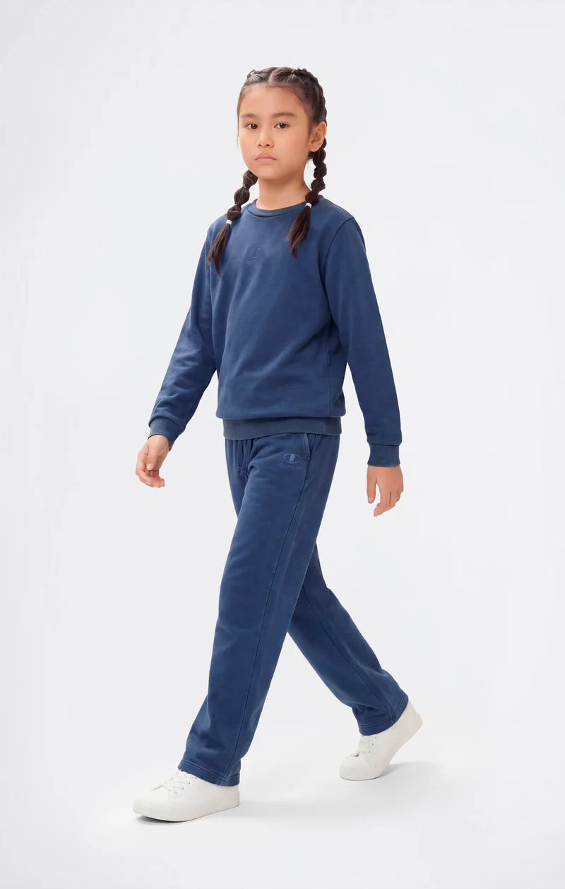Girls’ Washed Effect Straight Leg Pants Icons