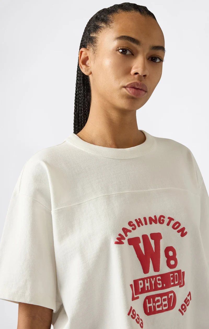 Women’s Cropped Crewneck T-Shirt Time Capsule