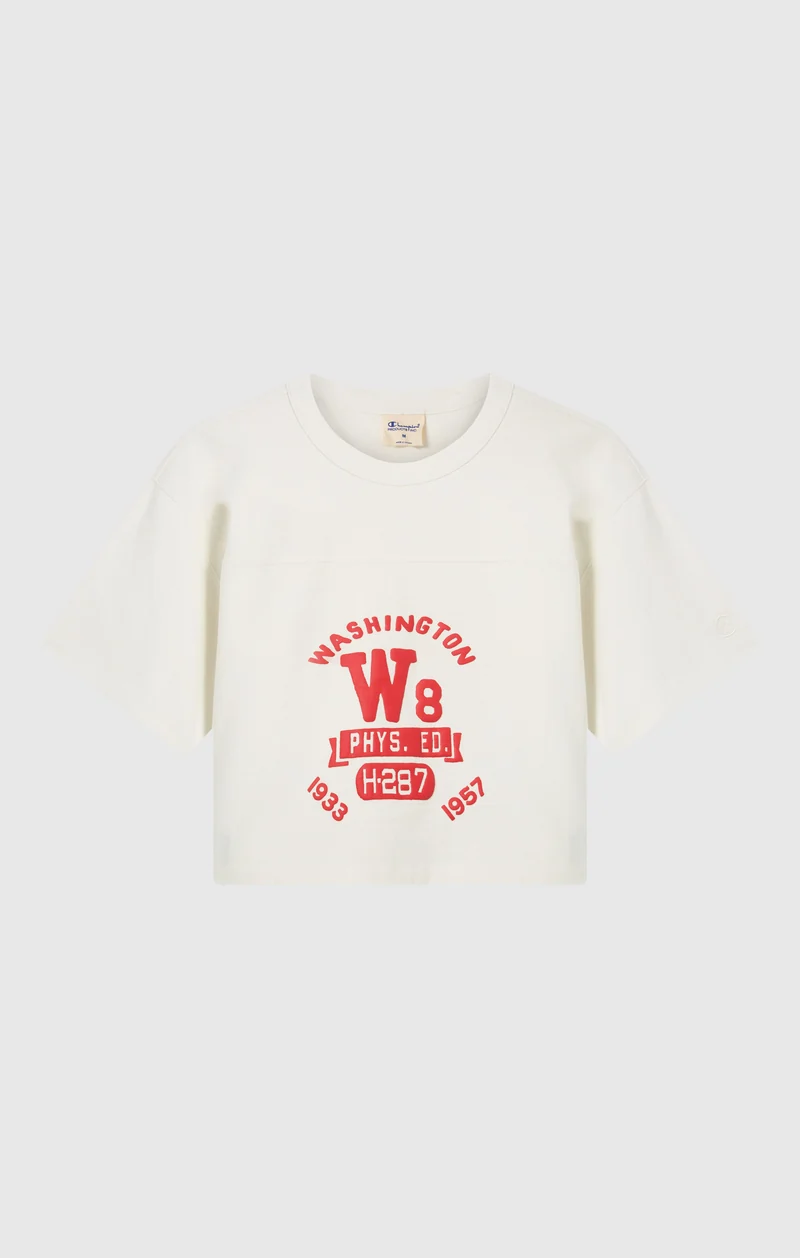 Women’s Cropped Crewneck T-Shirt Time Capsule