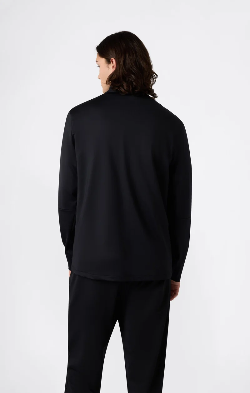 Men's Slim Fit Full-Zip Stretch Poly Hoodie