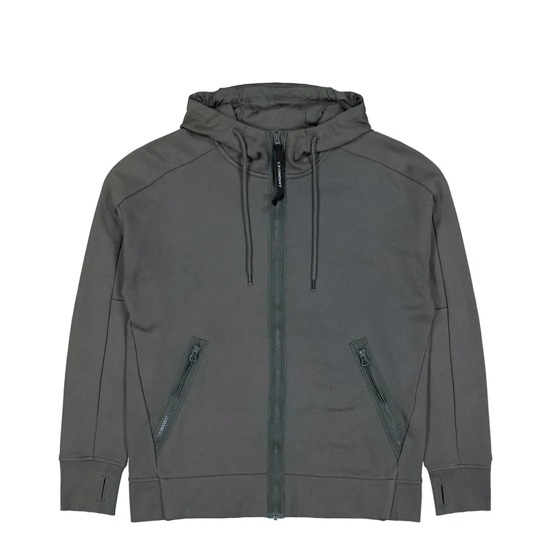 Diagonal Raised Fleece Goggle Sweatshirt