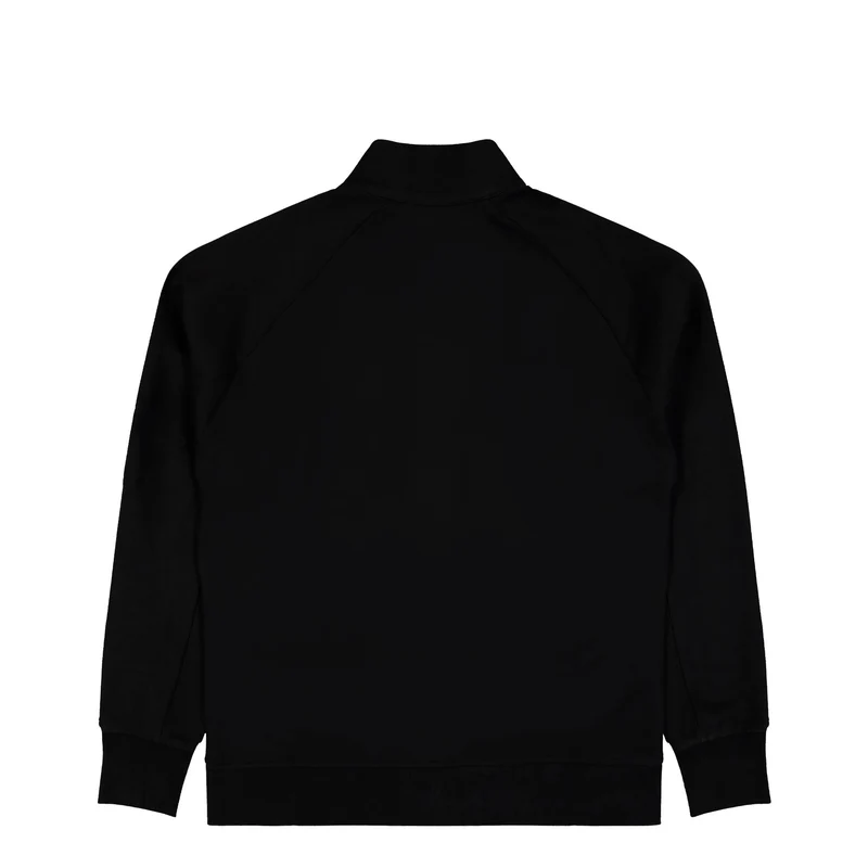 Diagonal Raised Fleece Half Zip Lens Sweatshirt