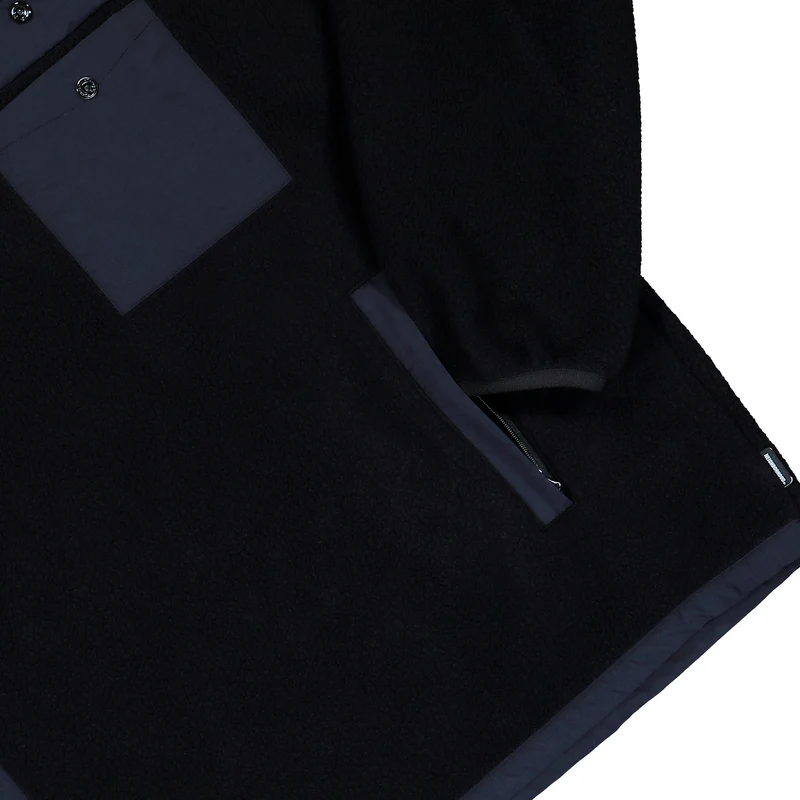 Fleece Stand Collar LS