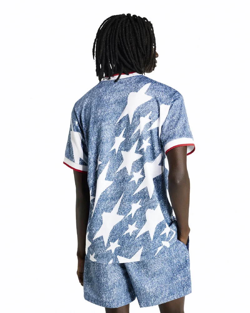 Denim Graphic Jersey