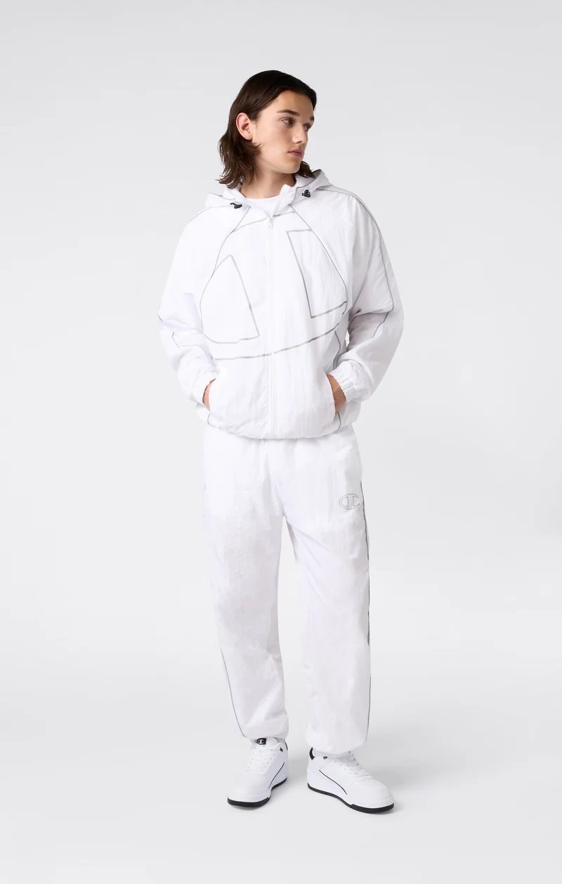 Men's Loose Fit Woven Nylon Pants