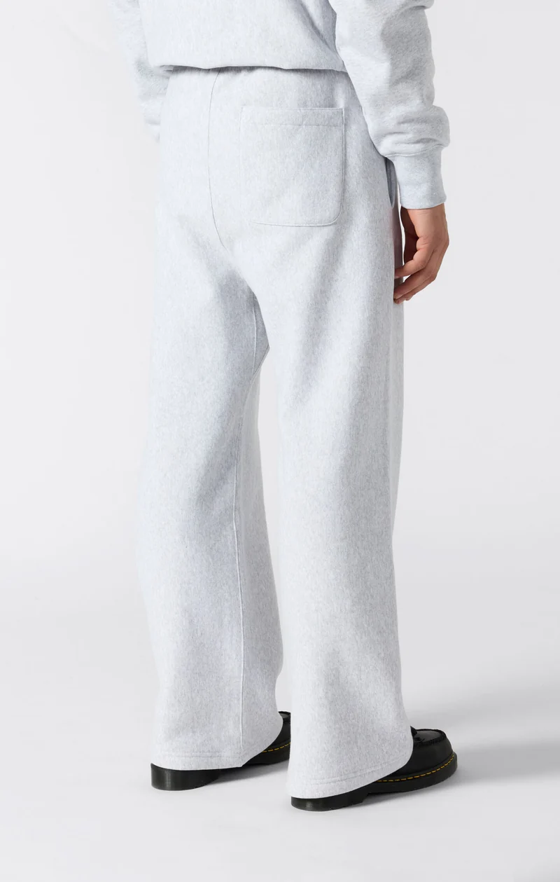 Men’s Heavyweight Wide-Leg Fleece Jogger Pants Reverse Weave