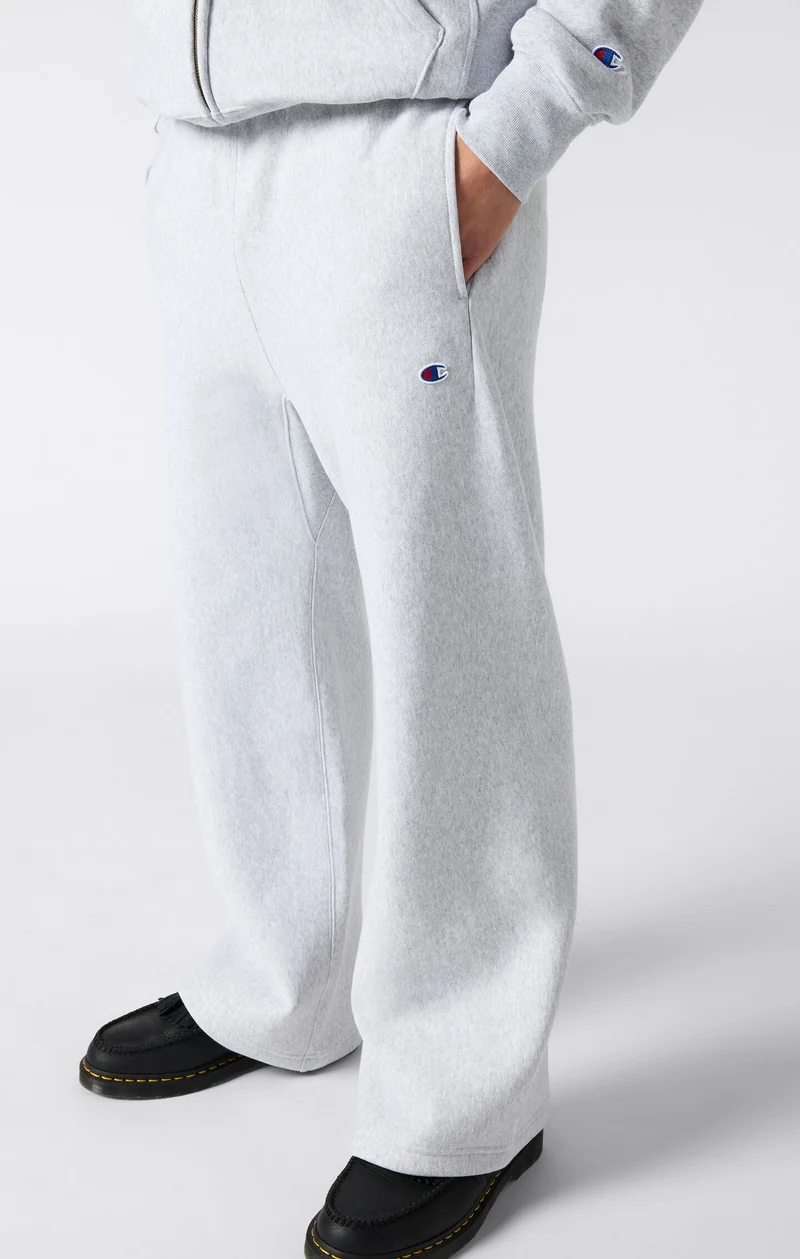 Men’s Heavyweight Wide-Leg Fleece Jogger Pants Reverse Weave