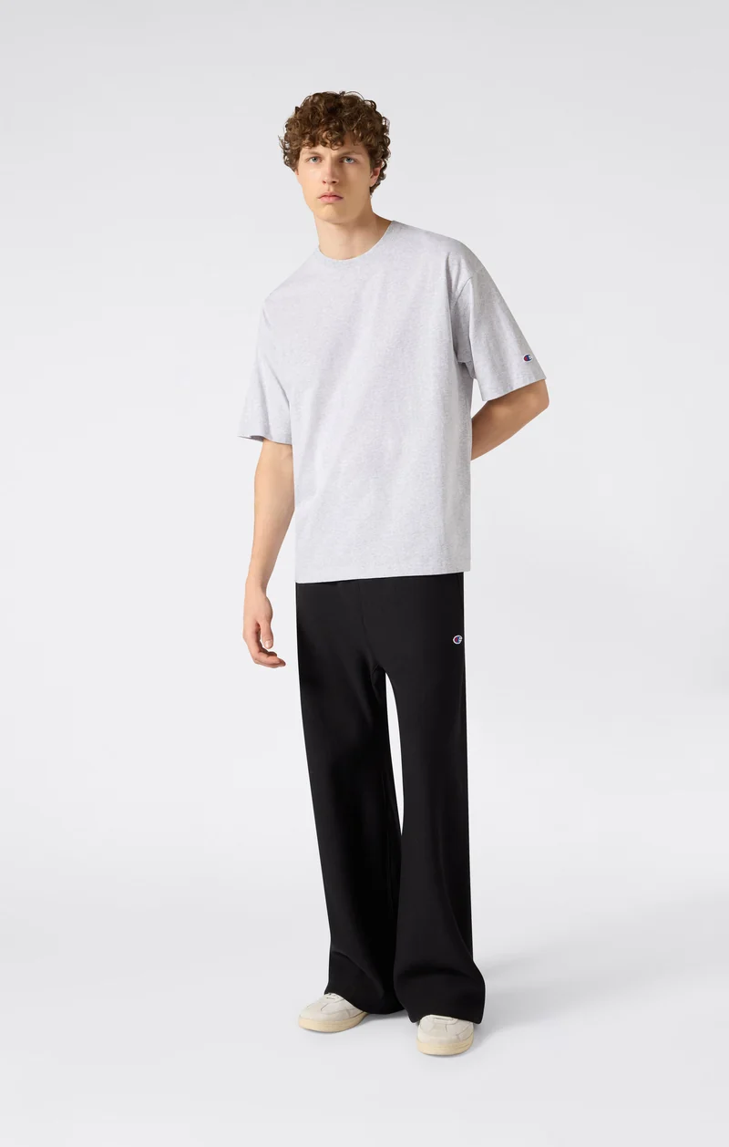 Men’s Heavyweight Wide-Leg Fleece Jogger Pants Reverse Weave