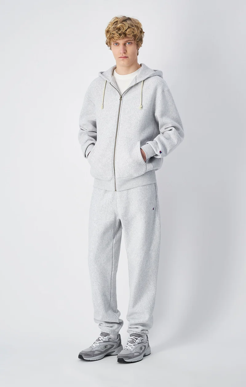 Reverse Weave Men's Fleece Zip Up Hoodie