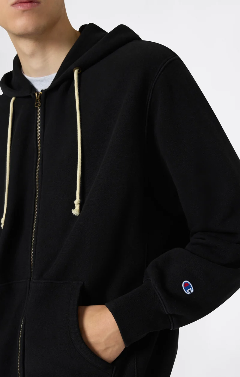 Men's Fleece Full Zip Hoodie Reverse Weave