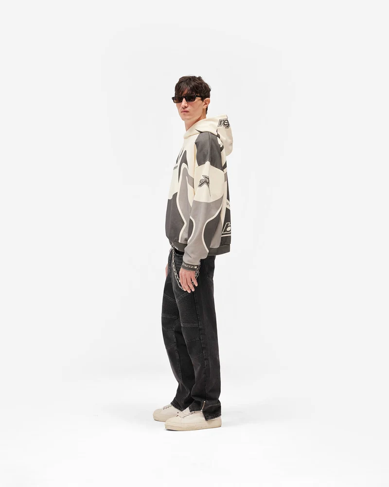 Represent X Belstaff Racing Hoodie - Dark Grey