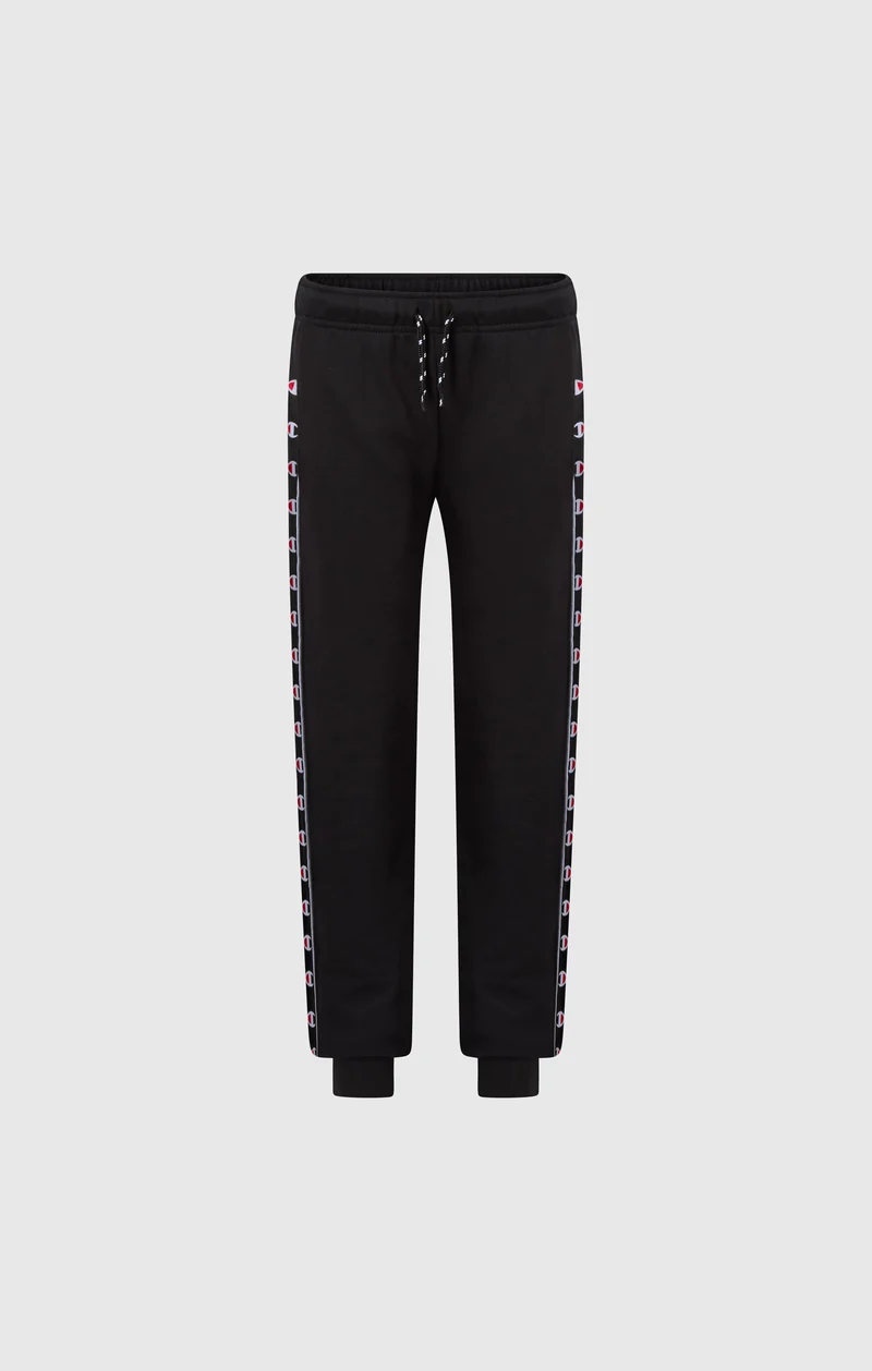 Boys’ Rib Cuff Pants with Tape Logo