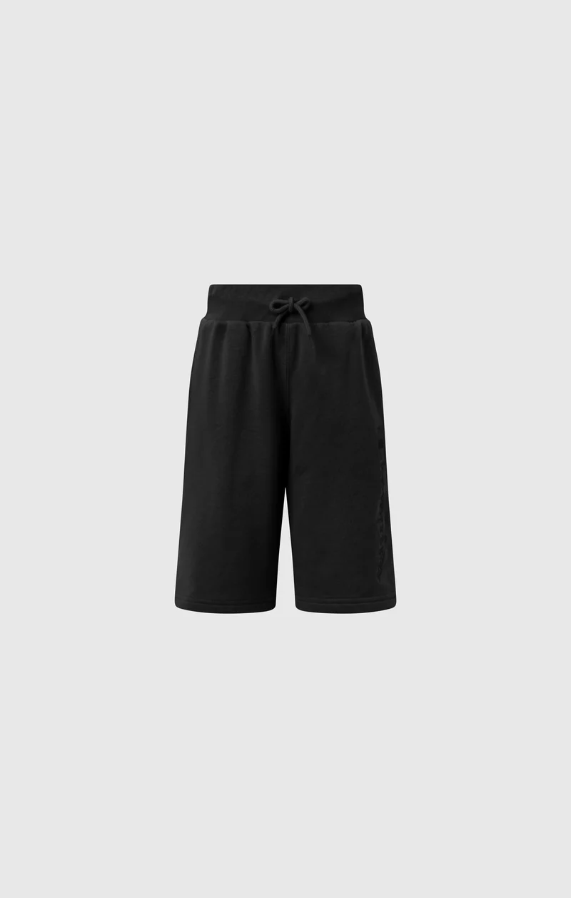 Boys’ Bermuda Shorts with Embroidered Maxi Logo Icons