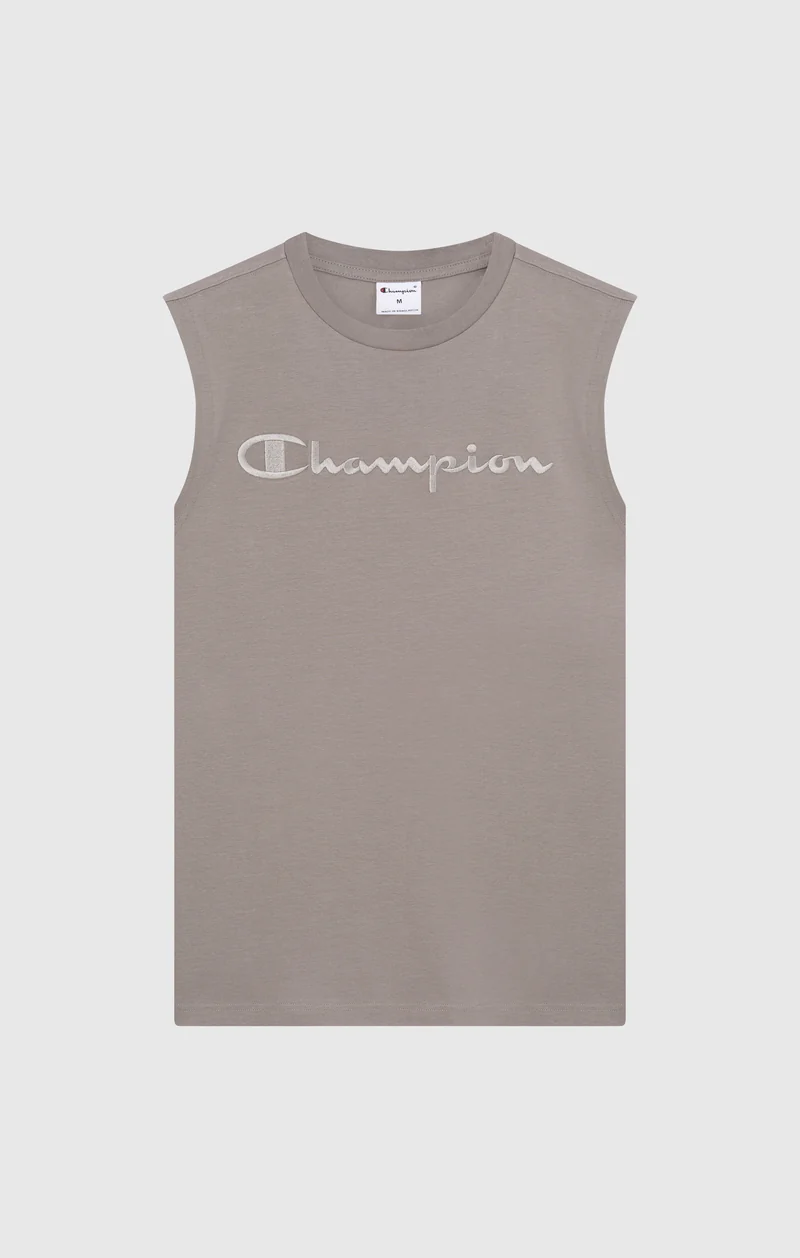 Men’s Tank Top with Maxi Embroidery Logo Icons