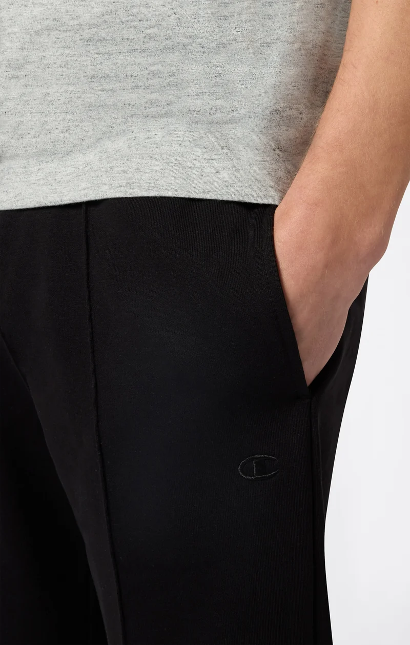 Men’s 9’’ Bermuda Shorts with Stitched Pintuck Icons
