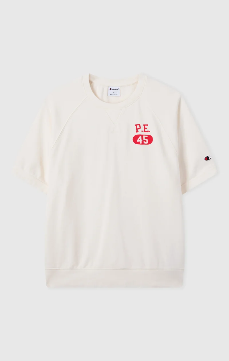 Women’s Short Sleeve Crewneck Sweatshirt with Graphic