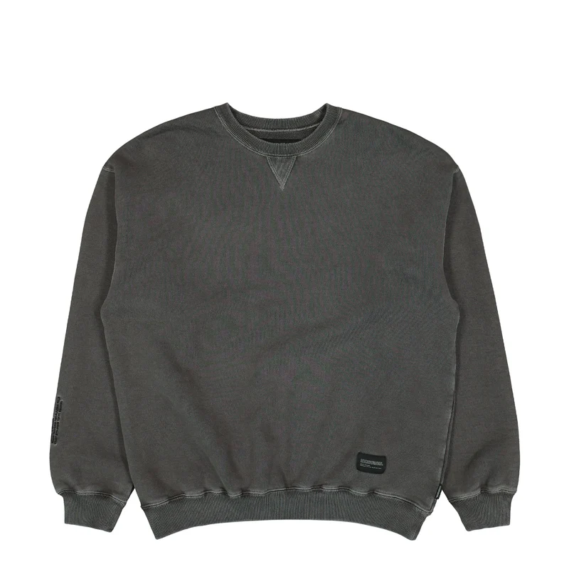 Pigment Dyed Sweat Shirt LS