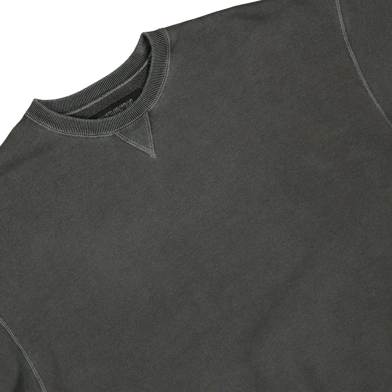 Pigment Dyed Sweat Shirt LS