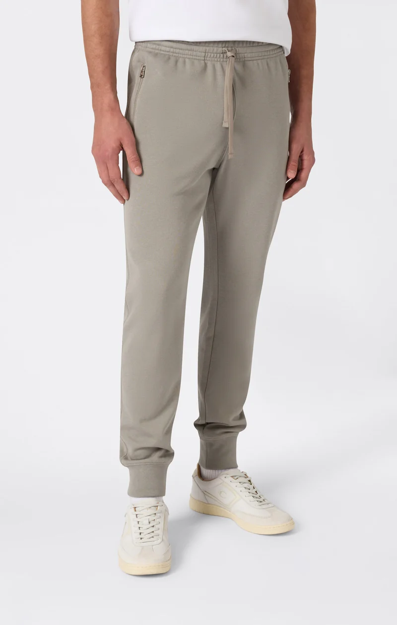 Men's Joggers with Front Zip Pockets and Ribbed Cuffs Icons