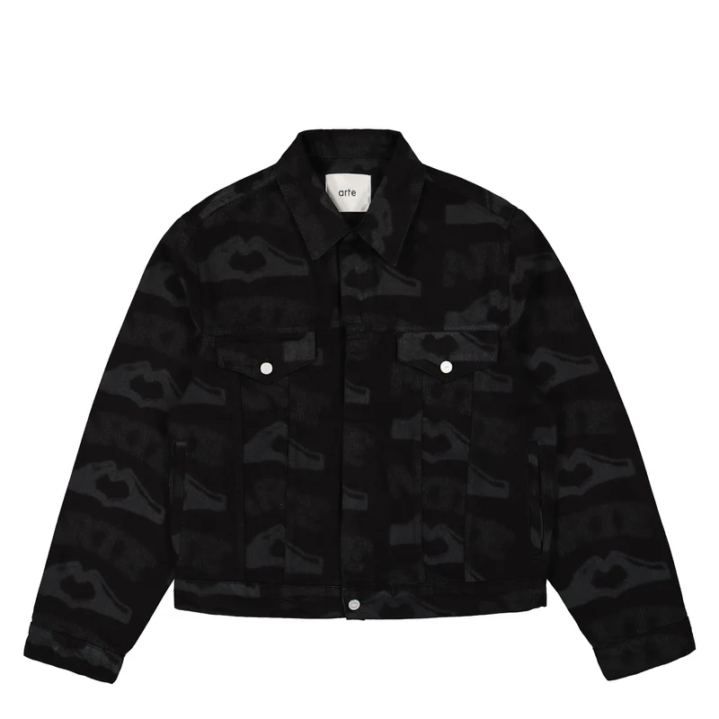 Heart Printed Jacket