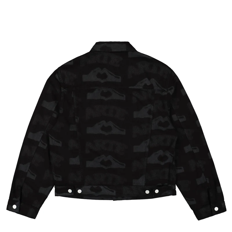 Heart Printed Jacket