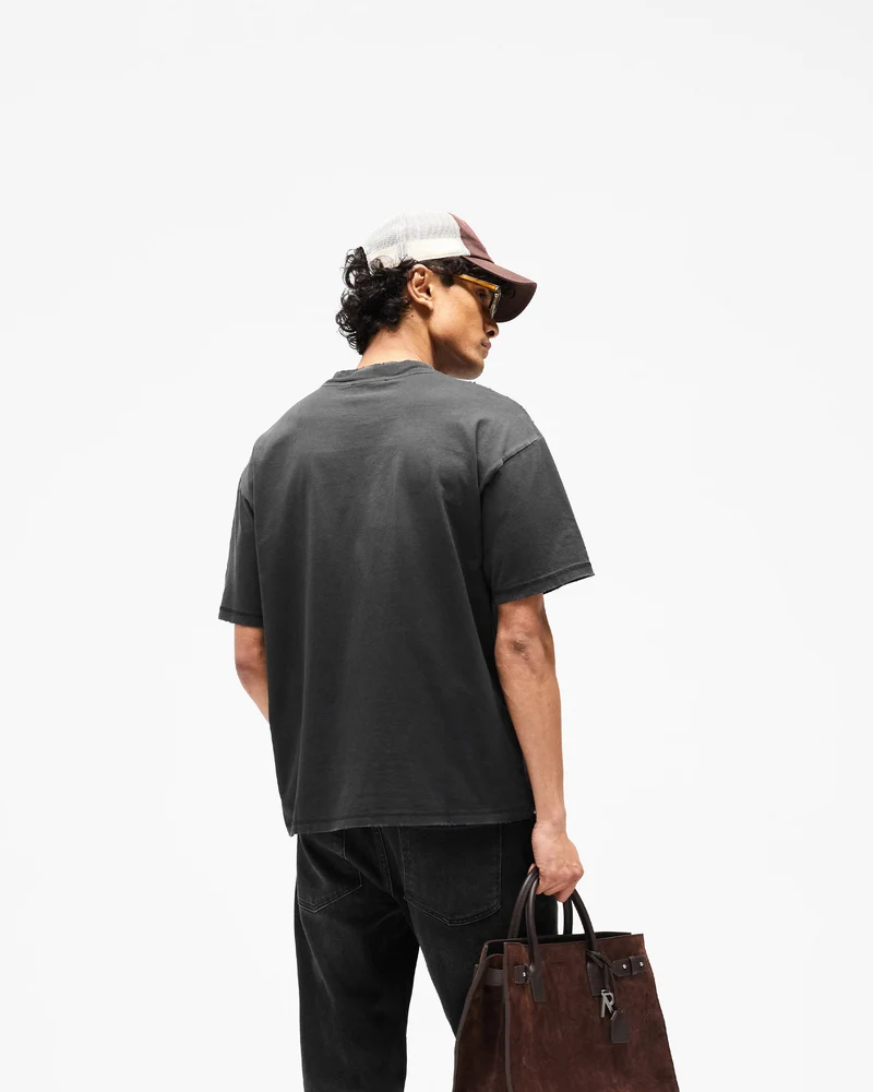 Embellished Represent T-Shirt - Stained Black