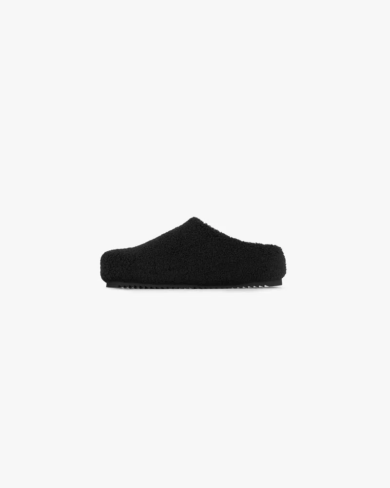 Fluffy Mule - Black