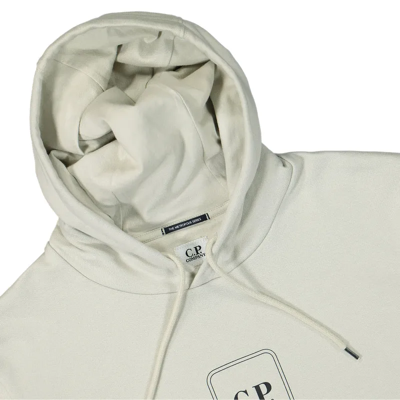 Diagonal Raised Fleece Hoodie