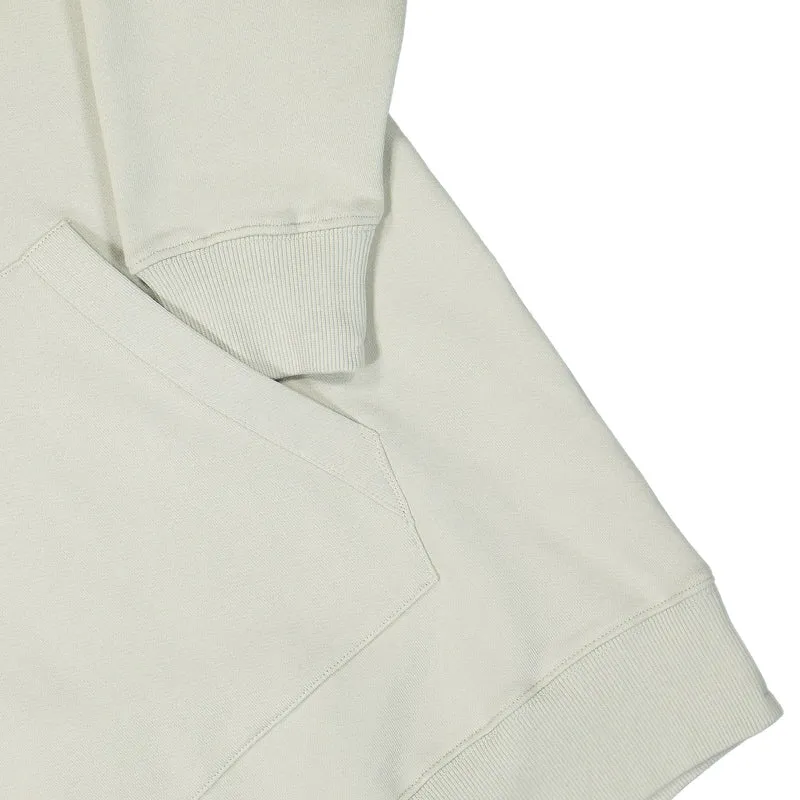 Diagonal Raised Fleece Hoodie