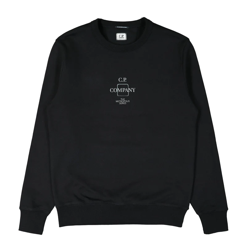 Diagonal Raised Fleece Sweatshirt