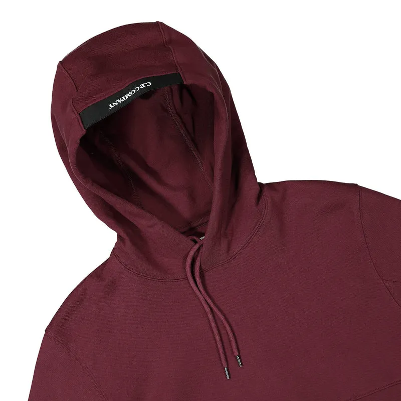 Diagonal Raised Fleece Hoodie