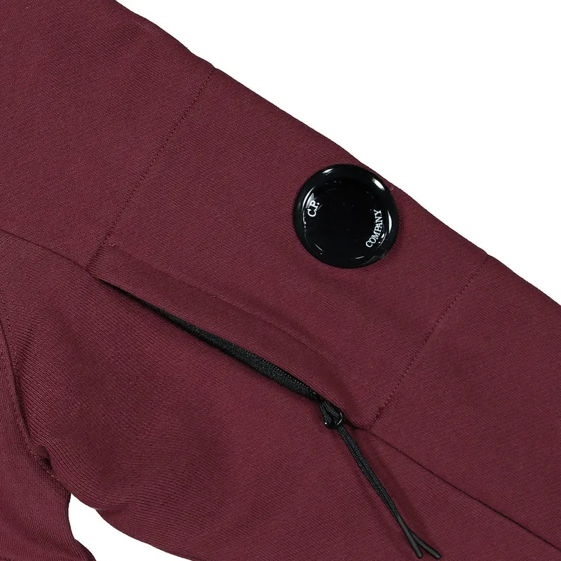 Diagonal Raised Fleece Hoodie