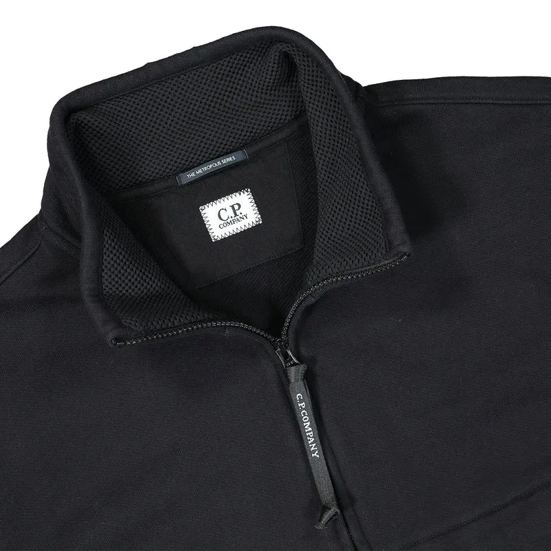 Diagonal Raised Fleece Anorak