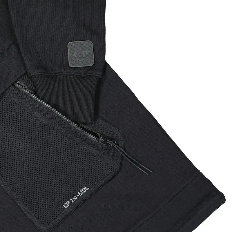 Diagonal Raised Fleece Anorak