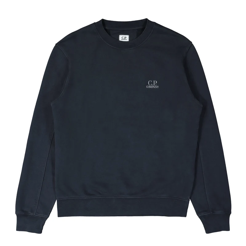 Brushed and Emerized Diagonal Fleece Sweatshirt