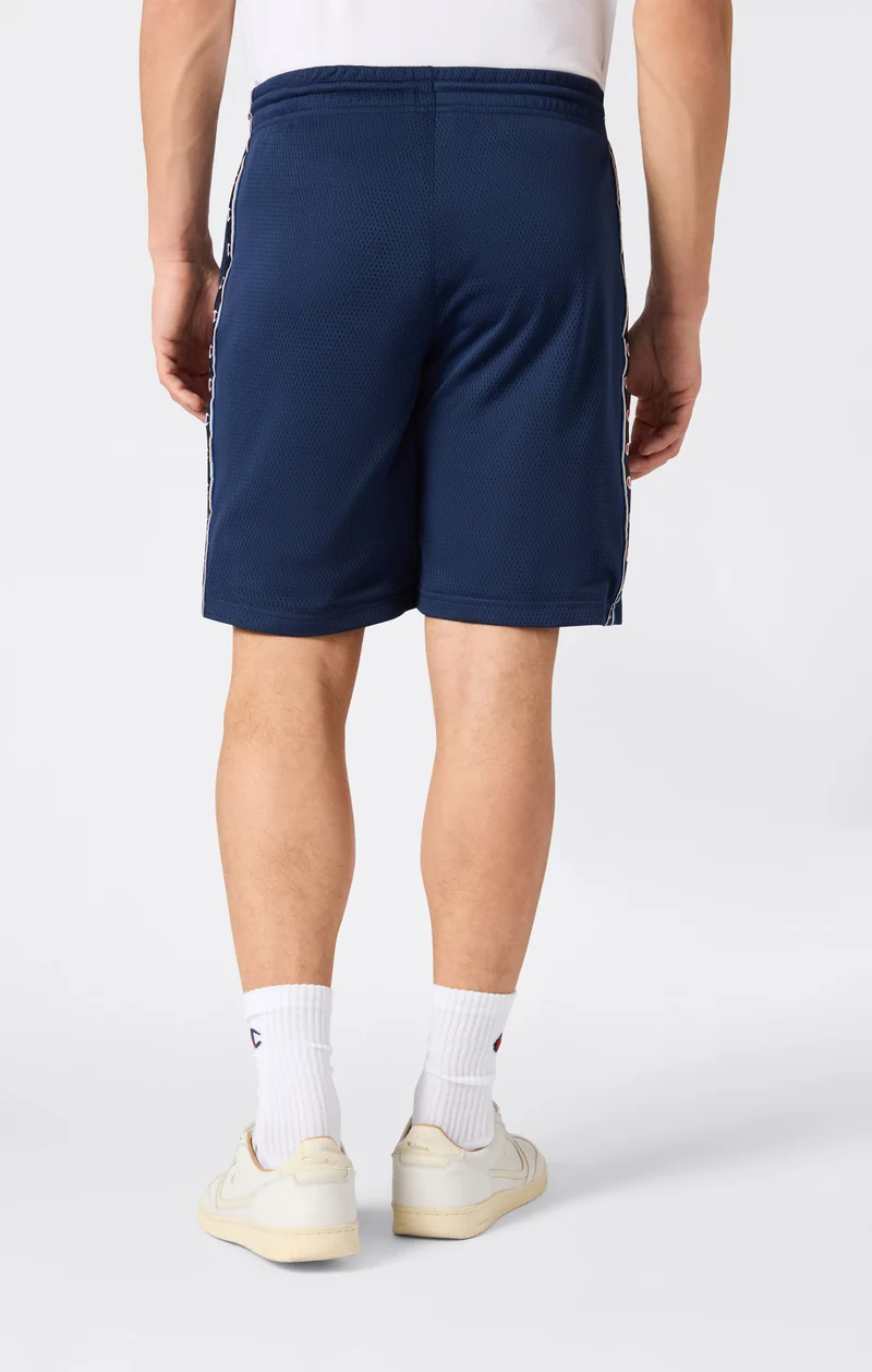 Men’s Mesh Tape Logo Bermuda Shorts